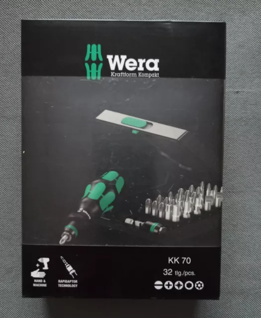 Wera Kraftform Kompakt 70 Bit-Satz 32-teilig - Neu & OVP