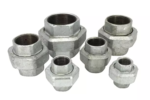 Galvanised Malleable Iron Union Pipe Fitting (BSP) 15mm - 50mm (1/2" - 2")