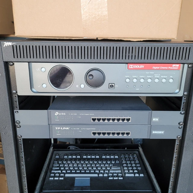 DOLBY CP-750 Digital Cinema Theater Stereo Audio Surround Processor