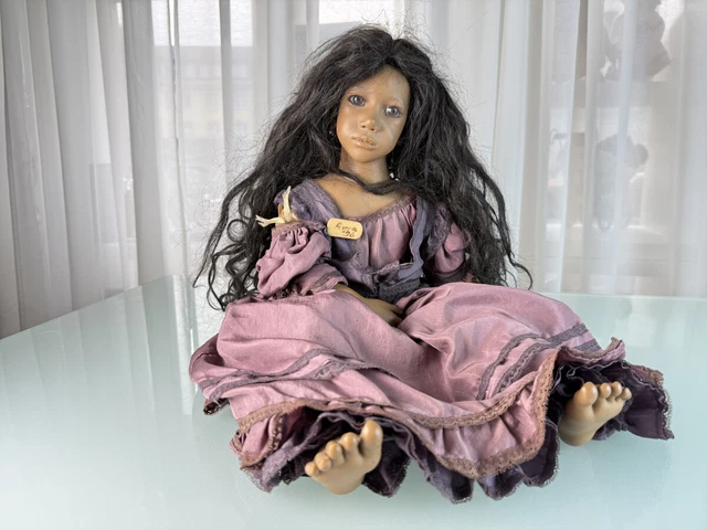 ANNETTE HIMSTEDT POUPÉE Ayoka 65 Cm. État Parfait EUR 115,84 - FR