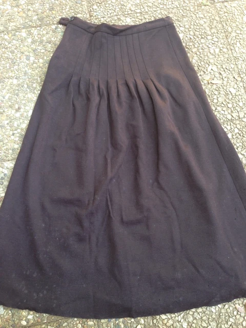 Jupe Sonia Rykiel Vintage 36 38 Plissee Laine Pour Modele Patron Couture *