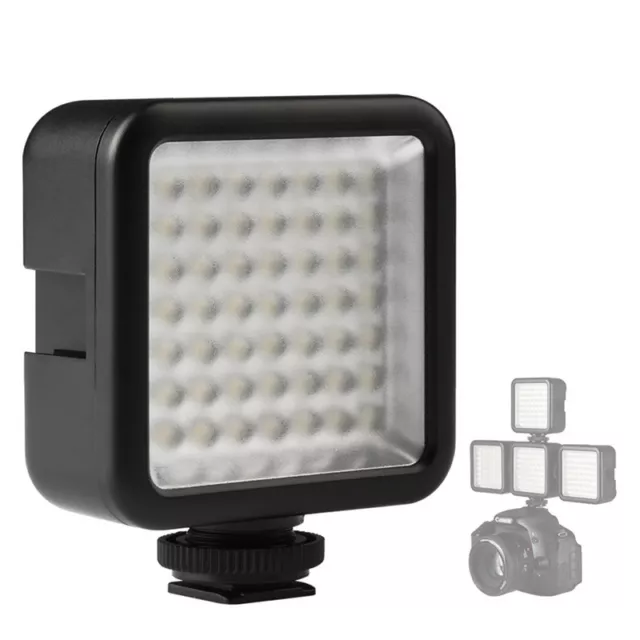 49LED Lámpara de Luz de Video Estudio de Fotografía LJmmable para Cámara DSLR DV Camco ttXI
