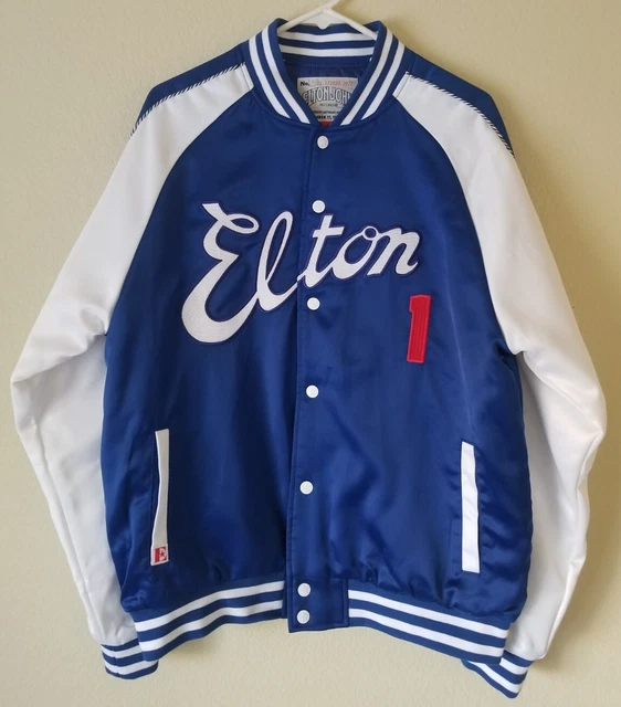 Elton John Dodger Stadium 2022 Satin Farewell Medium Jacket Limited ...
