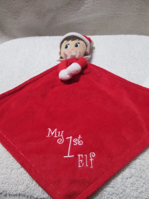 Elf on the shelf My 1st ELF girl doll rattle lovey security blanket