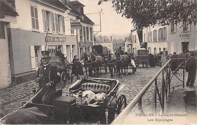 95 - PRESLES - SAN35360 - Les Equipages - La Saint Hubert