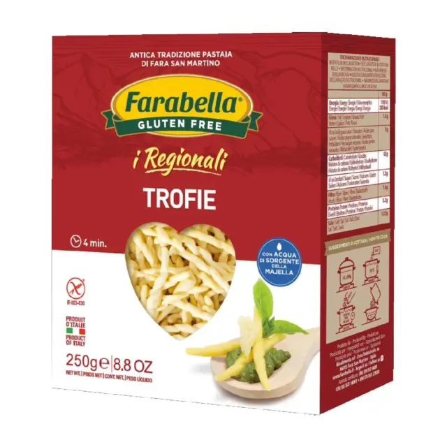 Pasta Farabella I Regionali Senza Glutine Trofie Pacco da 250 g