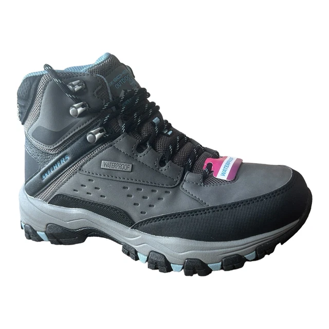 SKECHERS SELMEN WATERPROOF Hiking Boots Womens UK 4.5 Relaxed Fit