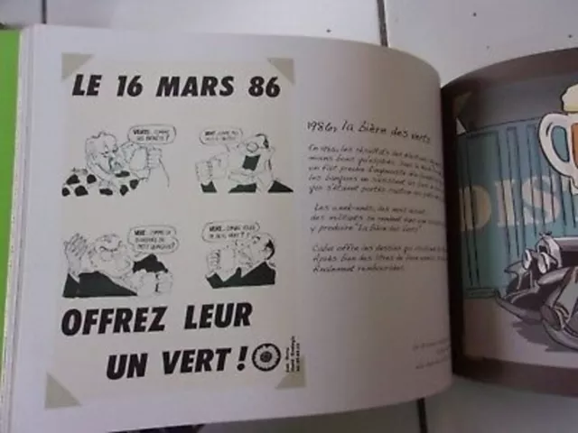 bd LA VIE DE MONIQUE - 40 ans d'écologie politique ( rare et comme neuf) 2