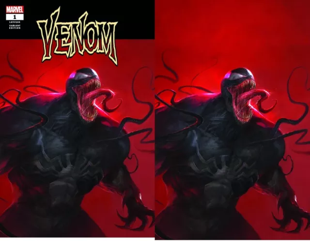 Venom 1 Francesco Mattina Comicxposure Megacon Virgin Variant Set Nm