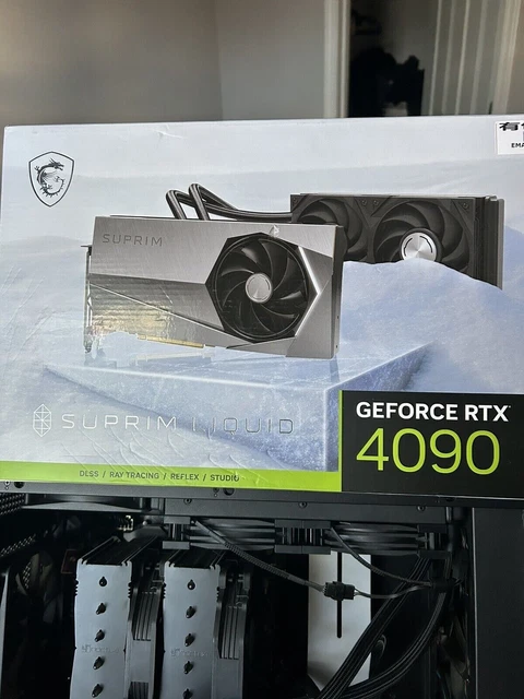 MSI GeForce RTX 4090 SUPRIM LIQUID 24 GB GDDR6X scheda grafica MSI GeForce RTX 4090 SUPRIM LIQUID 24 GB GDDR6X scheda grafica