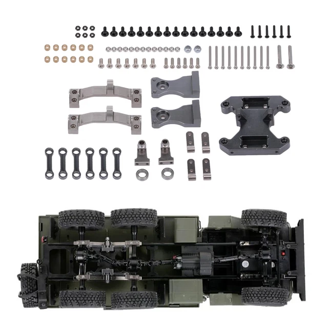 Öltankanhänger Für RC Auto WPL - Chassis Für 1:16 Militär LKW