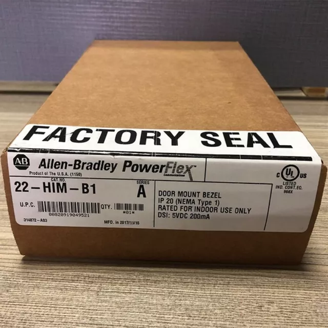 Allen Bradley 22-HIM-B1 AB PowerFlex HIM Bezel mounting Kit Brand New In Box