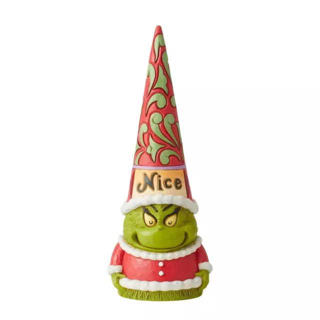 Jim Shore The Grinch: Naughty & Nice Grinch Gnome Figurine 6012704