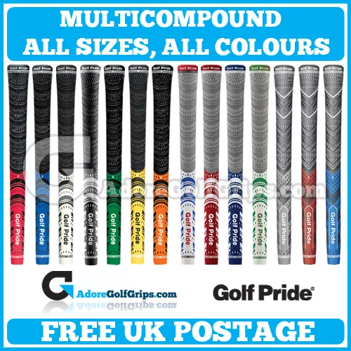 Golf Pride New Decade Multi Compound + Platinum + Plus 4 * Quantity Discounts *