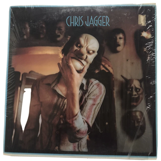Chris Jagger Chris Jagger LP Mint In Shrink Vintage Vinyl Inner Picture Sleeve