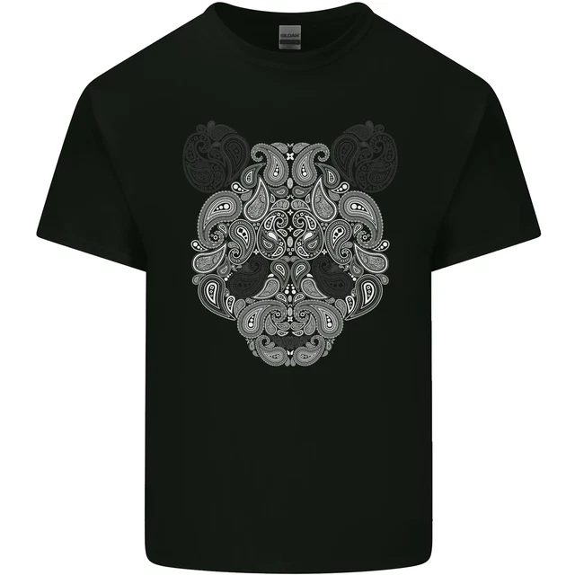 Paisley Panda Bear T-shirt bambini bambini