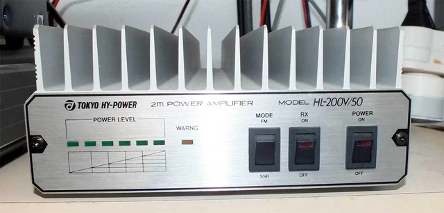 TOKYO HY-POWER 2m パワーアンプ HL200V/50 TOKYO HY-POWER 2m パワー