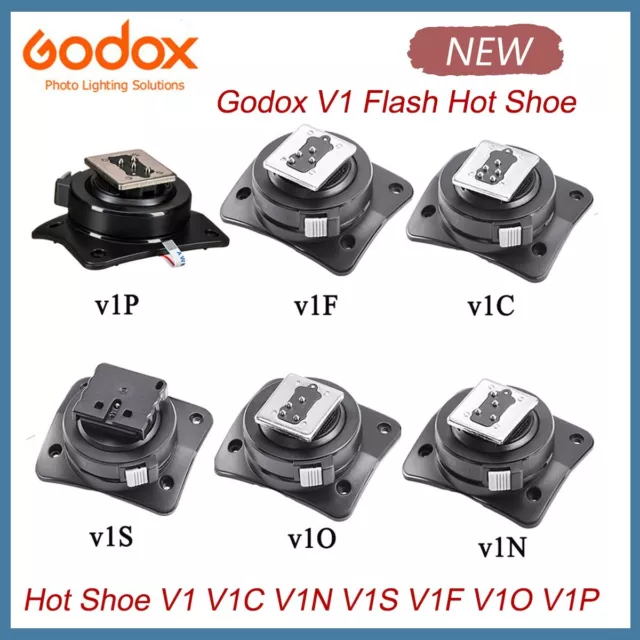 Godox Speedlite Flash V1C V1N V1S V1F V1O V1P Hot Shoe Mount Foot Repair Parts