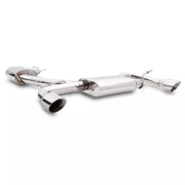 Stainless Steel Cat Back Catback Exhaust System For Vw Golf Gti Mk6 2.0 09-12