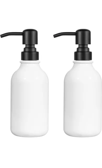 2 Set Foaming Hand Soap Dispenser Bathroom, Stainless Steel Foam Dispenser