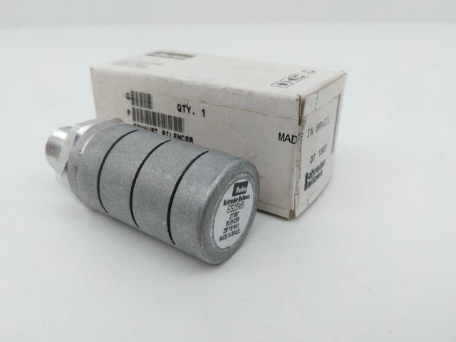Parker ES25MB 1/4” NPT 250 PSI Pneumatic Aluminum Exhaust Silencer