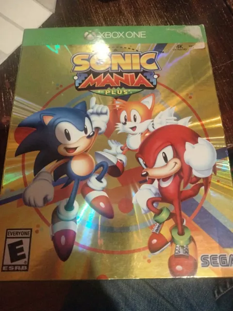 Sonic Mania Plus - Xbox One Launch Edition w/ Art Book + Cover -