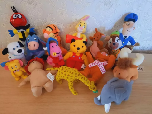 Mcdonalds Happy Meal Toys Bundle Cartoon Tv Characters Modern & Vintage Rare Lot