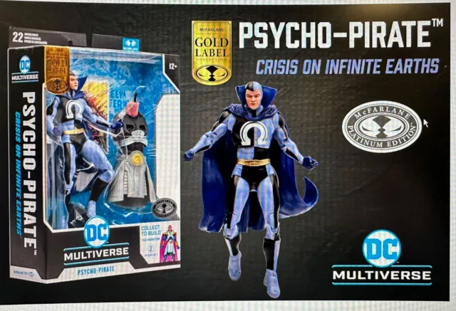 DC Multiverse Psycho-Pirate Platinum Edition MTS Exclusive Pre Sale
