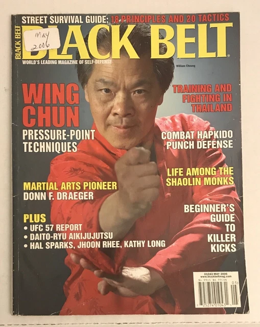 BLACK BELT MAGAZINE William Cheung Donn F. Draeger May 2006 £12.60