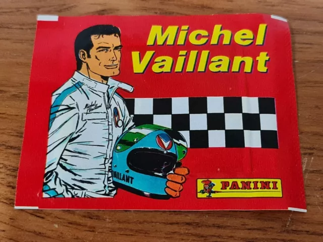 Vintage 1992 Michel Vaillant Panini Scellé Album Pack Autocollant (6