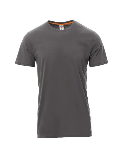 T-shirt stock 10 magliette da lavoro in cotone grigio standard uomo donna unisex