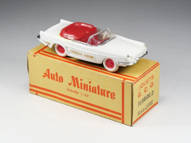 Miniature MINIALUXE - Panhard PL 17 C 'Chèque Tintin' - Échelle Inconnue, En Boîte