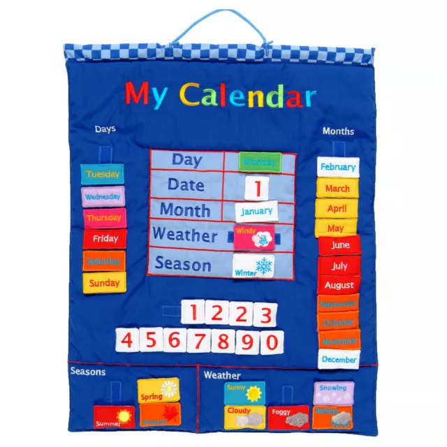 Fiesta Crafts - il Mio Calendario da Parete - Blu