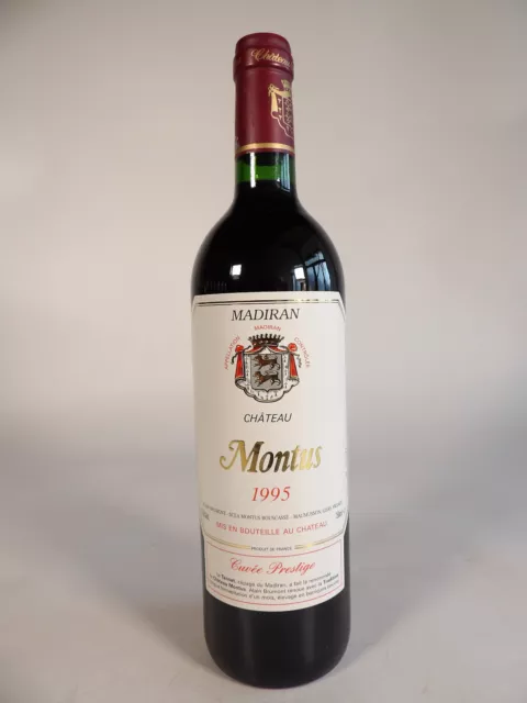 DERNIERE BOUTEILLE !       MADIRAN "Château Montus" Cuvée Prestige 1995