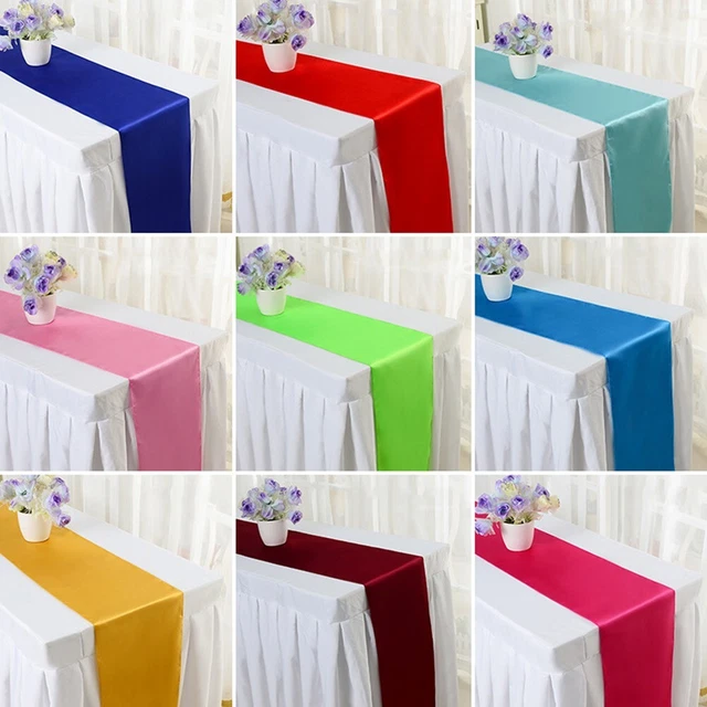 Práctico protector de mesa de corredor poliéster libre de arrugas 1 X 30 X 275 cm