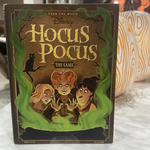 Disney Hocus Pocus Board Game Ravensburger Halloween Fun Complete New Sealed Box