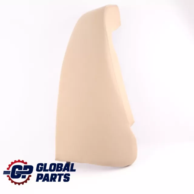 BMW E90 Lateral Trim Panel Cover Rear Right Seat O/S Cloth Beige 7162482
