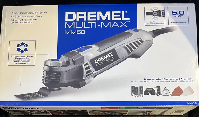 Dremel MM50-01 Multi-Max MM50 5 Amp Variable Speed Corded Oscillating Multi-Tool