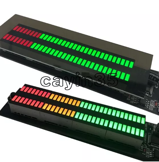 Audio Level Indicator Stereo Music Spectrum LED light Amplifier VU Meter