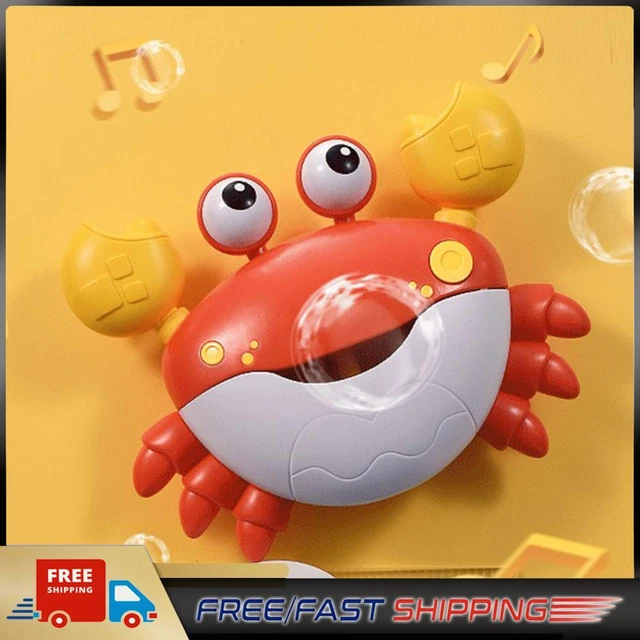 Baby Bath Toy 12 Soft Melodies Bathroom Toys for Bathroom Playing (Red)