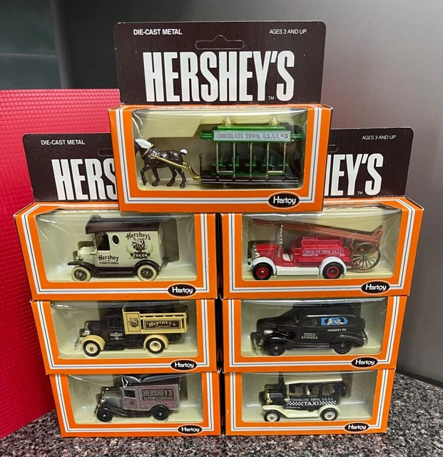 HERSHEY'S COLLECTIBLE TRUCKS Hartoy Hershey Trucks DieCast 164