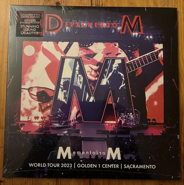 Depeche Mode "Memento Mori World Tour 2023 - 3 Lp Red - Limited Edition"