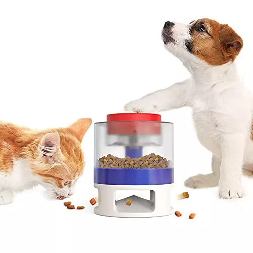 MAGVIILA Dog Slow Feeder Interactive Food Puzzle Training Toys Food Dispenser