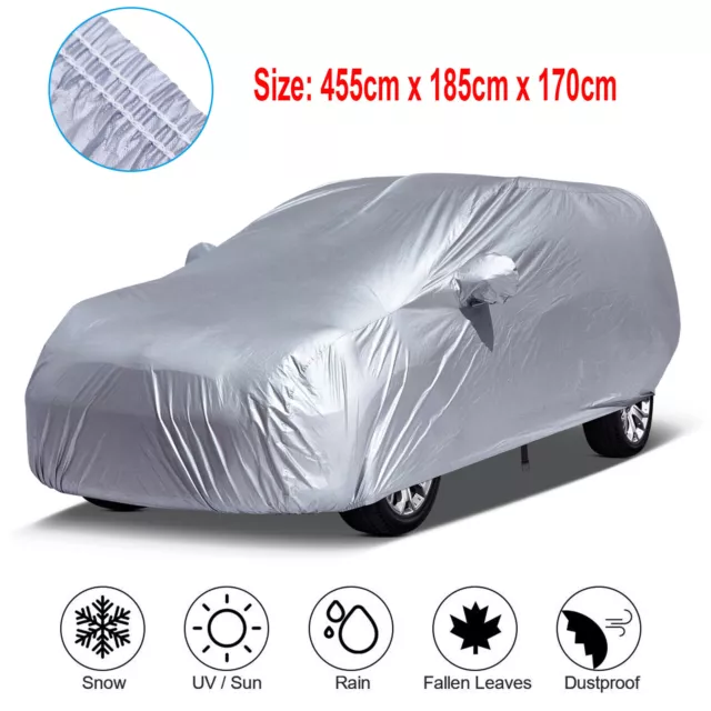 NEVERLAND Full SUV Car Cover Waterproof Breathable UV All Weather Protection UK