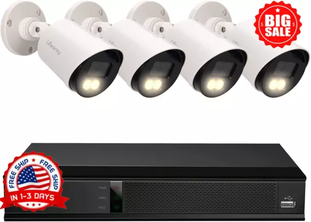 1080 Sistema de Camaras de Seguridad para Hogar Tienda Vigilancia 24/7 CCTV DVR