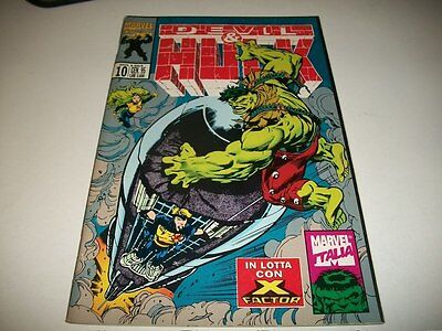 Devil&Hulk N.10.In Lotta Con X Factor.marvel Comics.gennaio 1995 Buonissimo!!