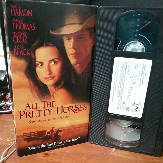ALL THE PRETTY Horses (VHS, 2001) Matt Damon Henry Thomas