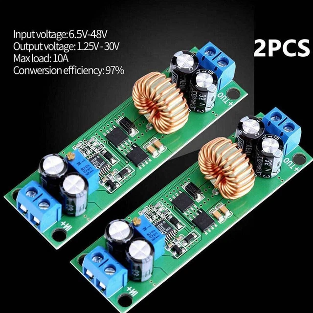 MODULE CONVERTISSEUR DC DC réglable pour 6 5V 48V à 1 25V 30V avec 97% ...