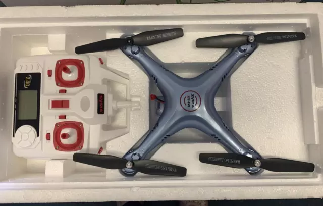 FPV Real-Time Syma X5HW-1 The New Drone Boxed (UNTESTED)