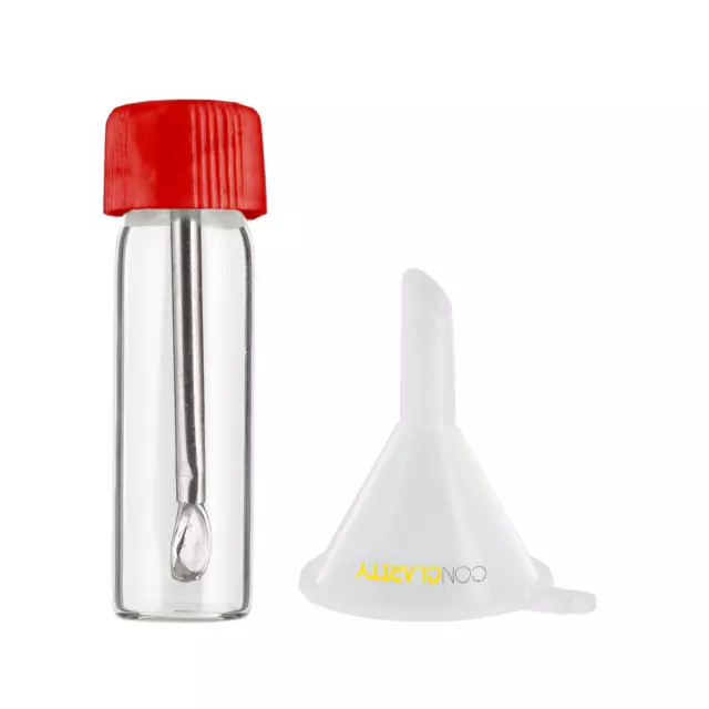 Premium 1.5g Red Safety Mixing Tool e-Snuff Spice and Sweetener Storage Bullet